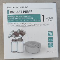 Extractor Eléctrico Doble de Leche Materna con 2 Biberones