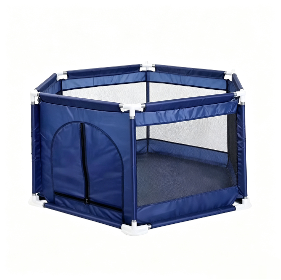 Corral de Juegos Plegable y Portátil para Bebé Azul